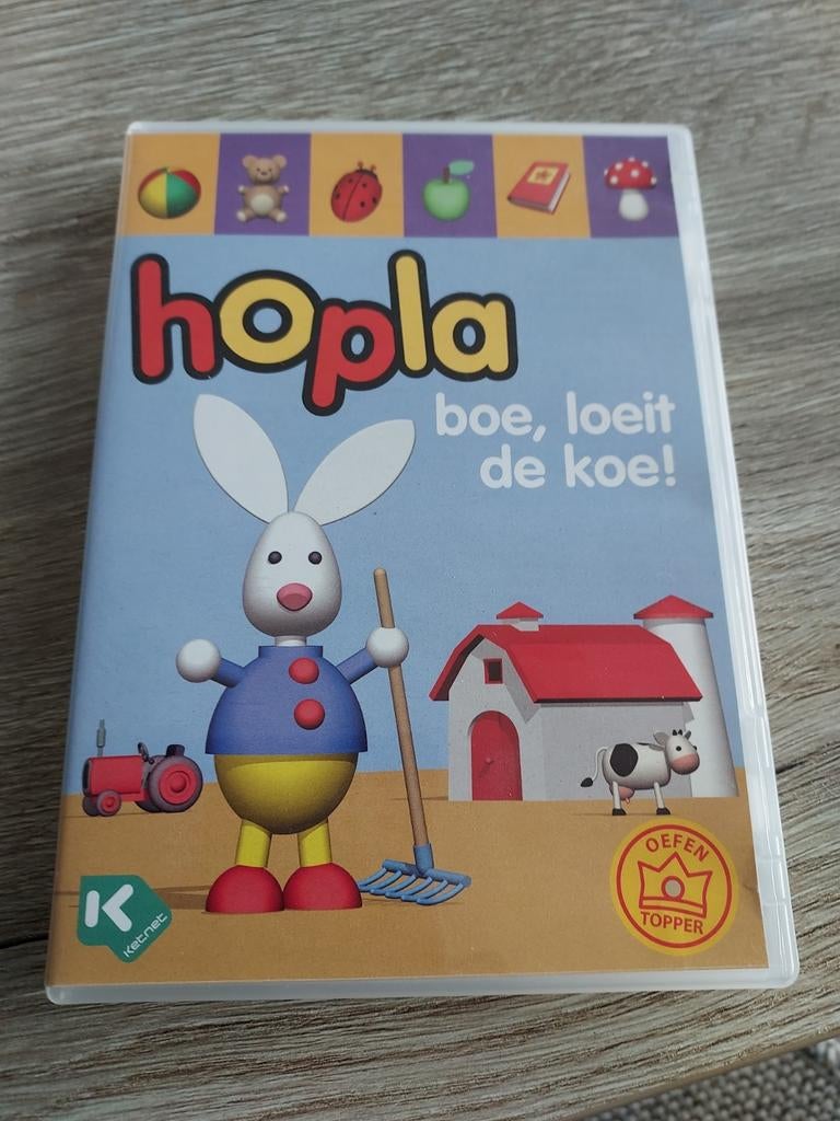 Hopla boe , loeit de koe  PC game, Cd's en Dvd's, VHS | Kinderen en Jeugd, Ophalen, Zo goed als nieuw