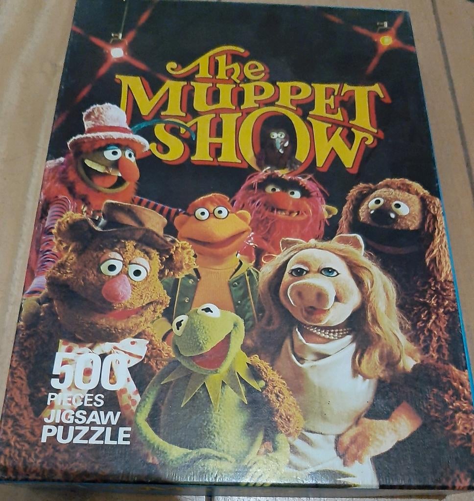 The Muppet Show 500 stukjes, Ophalen, 500 t/m 1500 stukjes, Zo goed als nieuw, Legpuzzel