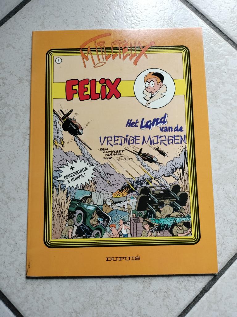 Strip - Tillieux  - Felix 6, M. Tillieux, Eén stripboek, Ophalen of Verzenden, Zo goed als nieuw