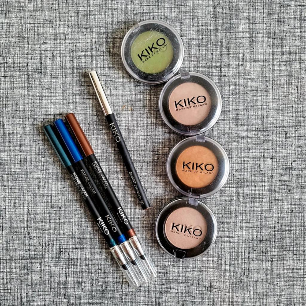 Kiko vegan make up oogschaduw / oogpotloot set, Neuf, Maquillage, Enlèvement ou Envoi, Or