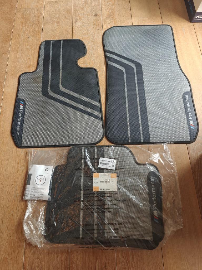 Tapis de voiture BMW M performance F30 F31 F80 - 4 pièces, Autos : Pièces & Accessoires, Enlèvement ou Envoi, Utilisé, BMW