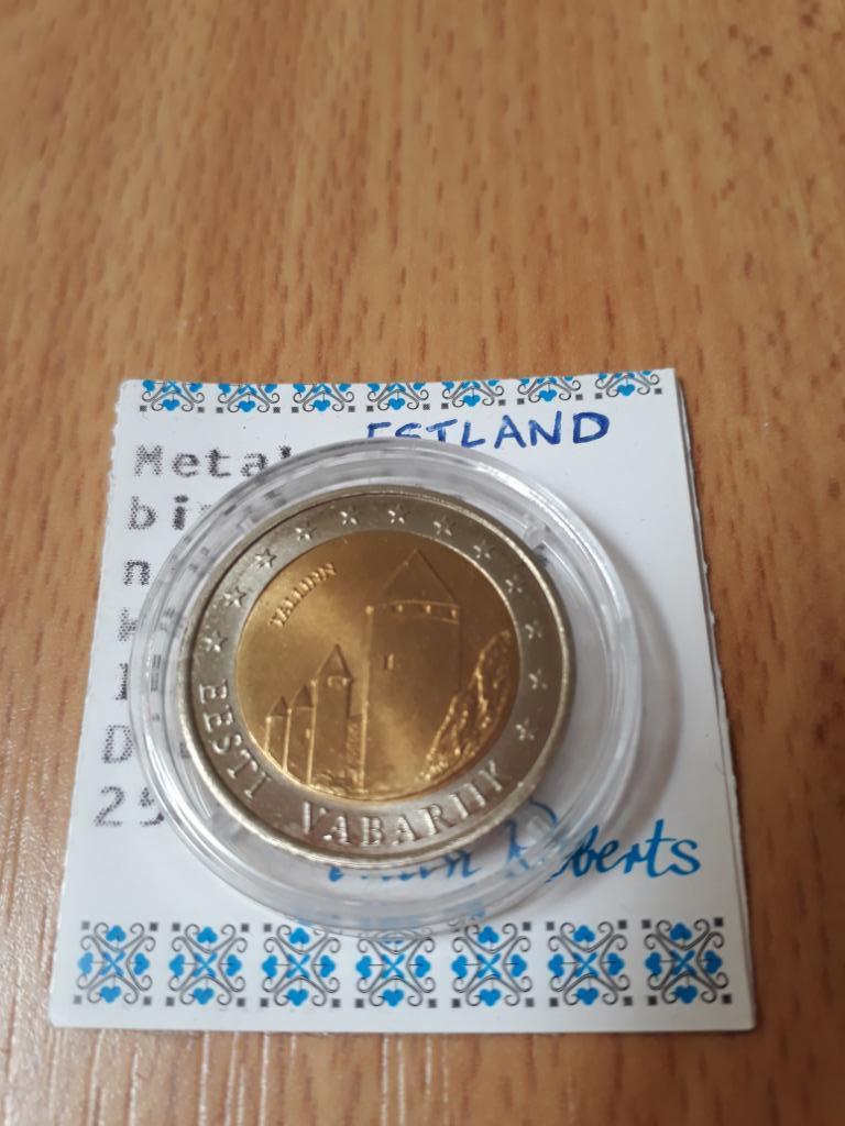 2 euro sample Estland, Timbres & Monnaies, Monnaies | Europe | Monnaies euro, Enlèvement ou Envoi, Estonie, 2 euros