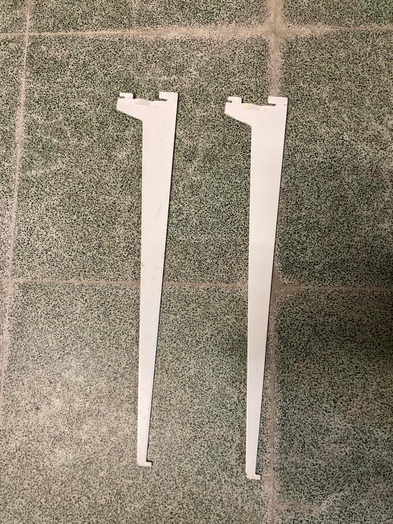 Rails, dragers, legboorden, planken, Ophalen, Gebruikt
