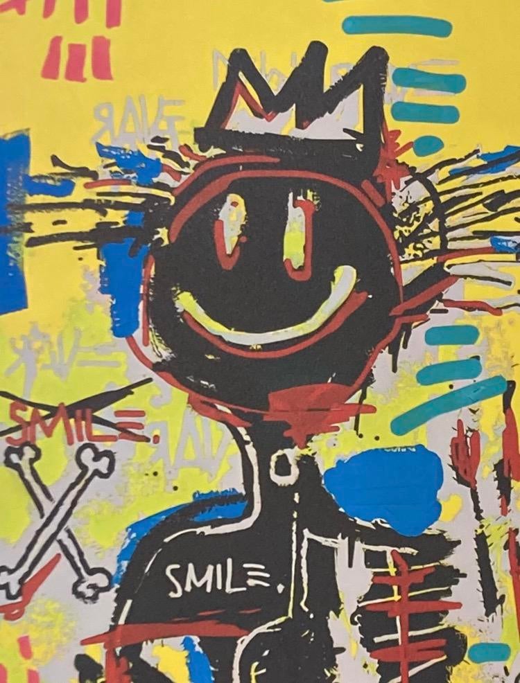 Jean-Michel Basquiat : lithographie vendue encadrée, Enlèvement ou Envoi