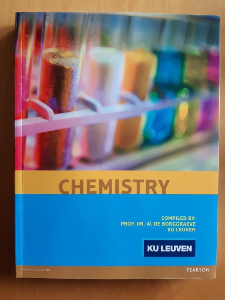 Chemistry, First Edition, Pearson, W. De Borggraeve, Boeken, Ophalen, Zo goed als nieuw