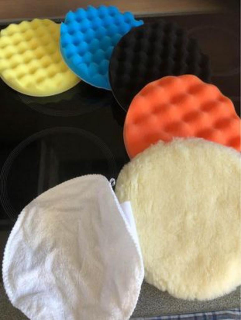 Nouvel ensemble de machine à polir + tampons + couches, Enlèvement ou Envoi