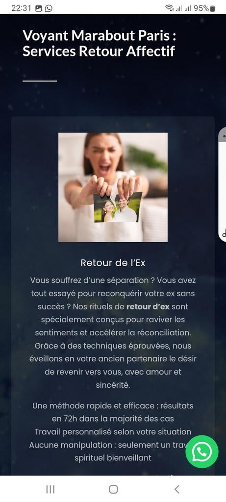 Voyant medium paris voyance paris voyance vaudou paris 17me, Contacts & Messages, Prédictions & Messages divers