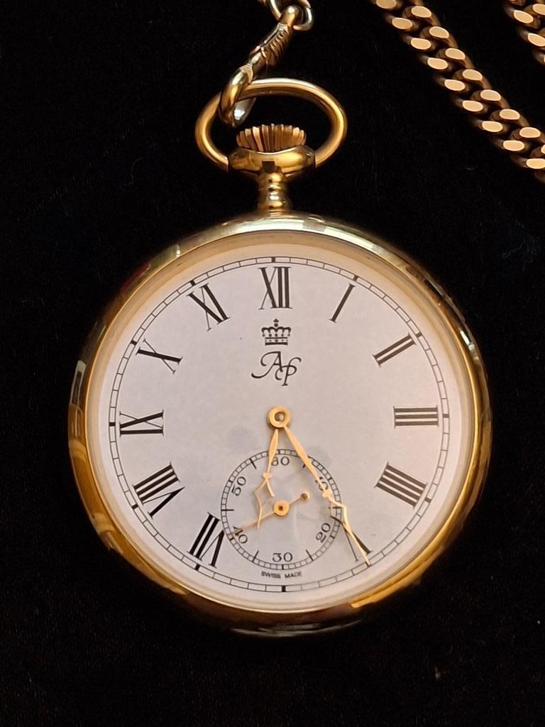 Koning Albert II en Koningin Paola zakhorloge, Verzamelen, Koningshuis en Royalty, Nieuw, Overige typen, Ophalen of Verzenden