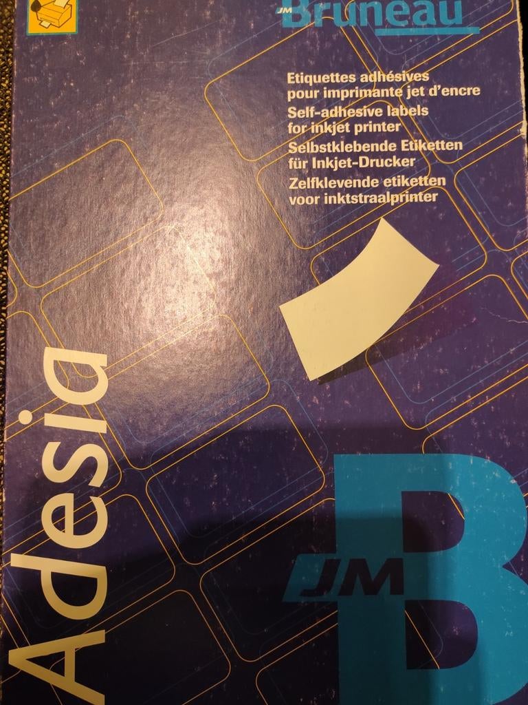 zelfklevende etiketten printer, Ophalen, Nieuw