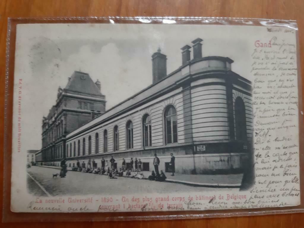 PK Gand / Gand - La Nouvelle Université 1890, Enlèvement ou Envoi, Avant 1920, Affranchie, Flandre Orientale