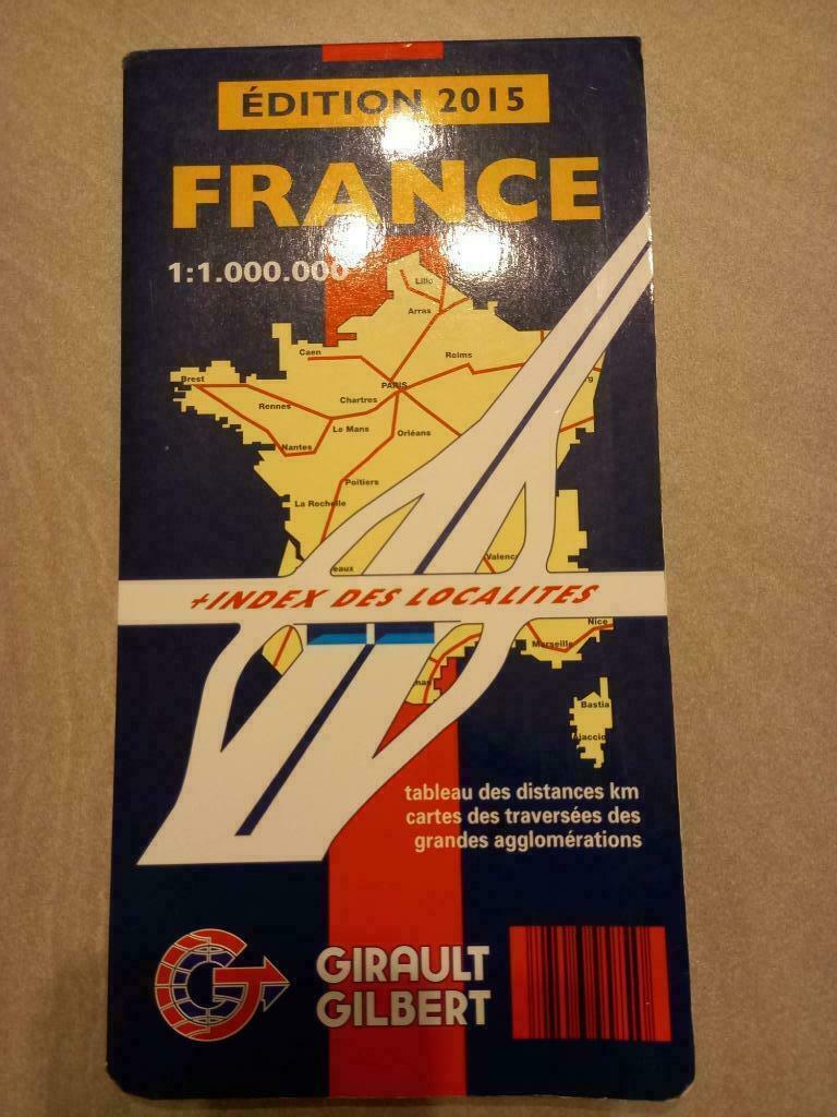 Lot de 3 cartes de France, Michelin, MICHELIN, Enlèvement ou Envoi, Utilisé