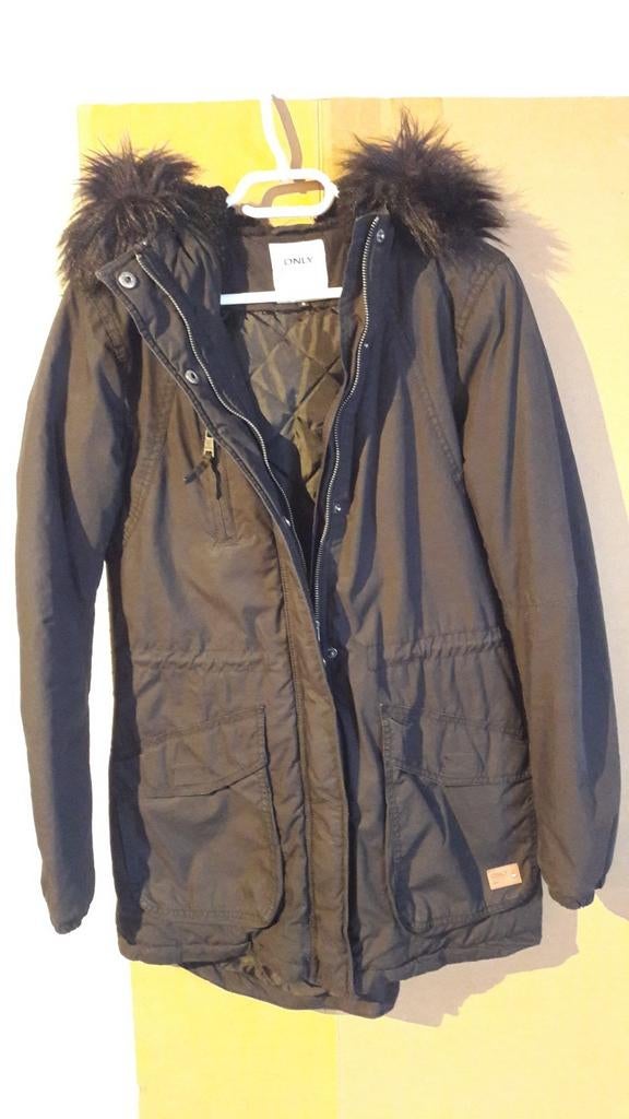 ONLY winterjas Maat S, Only, Zwart, Ophalen of Verzenden, Zo goed als nieuw