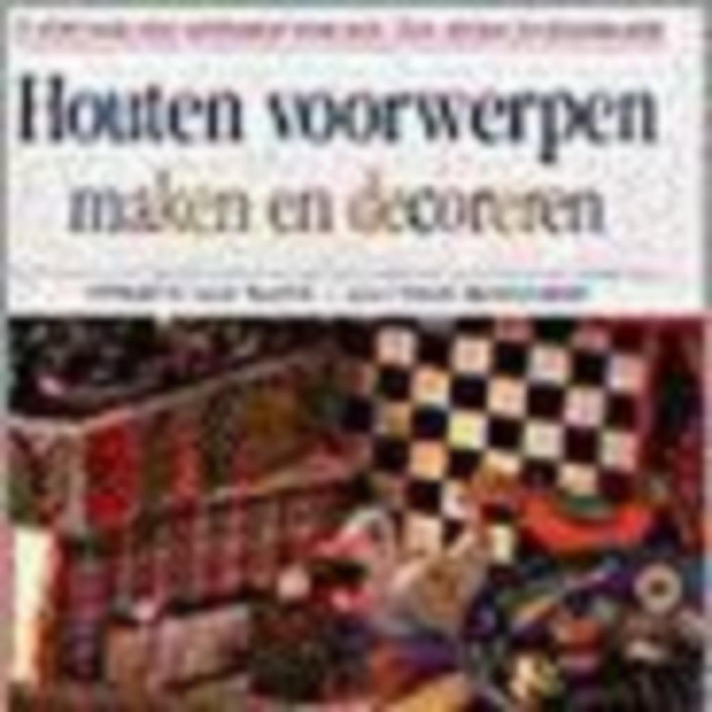 Houten voorwerpen maken en decoreren Stewart en Sally Walton, Ophalen of Verzenden, Zo goed als nieuw