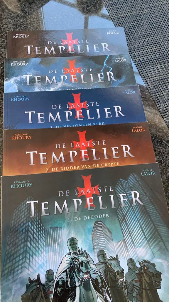 Da laatste Tempelier, Boeken, Ophalen of Verzenden, Zo goed als nieuw