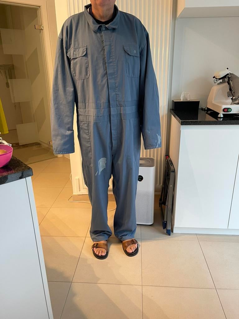 overall  XXXL  werkoverall boilersuit, jumpsuit tuinbroek, Jardin & Terrasse, Vêtements de travail, Comme neuf, Ensemble, Enlèvement ou Envoi