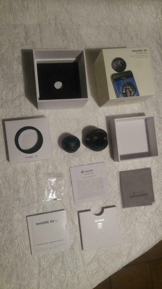 Panoramic VR Camera 360 Insta 360  air pour GSM, Enlèvement ou Envoi, Neuf
