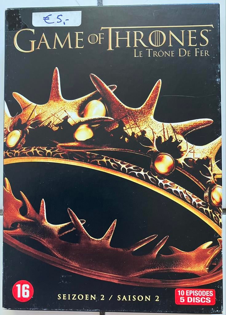 Game of Thrones seizoen 2, Ophalen of Verzenden, Zo goed als nieuw
