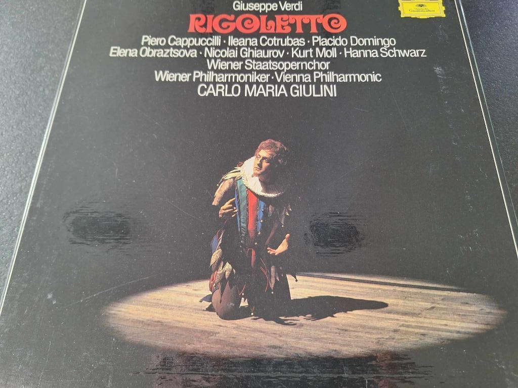 Verdi / Giulini - Rigoletto Box 3 x  Lp's Vinyl, Gebruikt, Opera of Operette, Ophalen of Verzenden, Romantiek