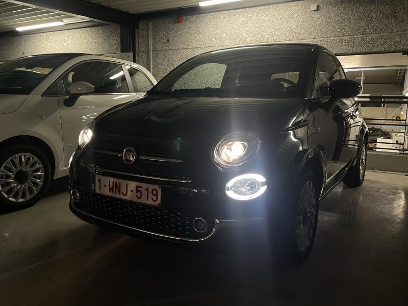 Fiat 500 C Dolcevita 1.0 Hybrid 70, Cabriolet, Overige brandstoffen, Zwart, Handgeschakeld