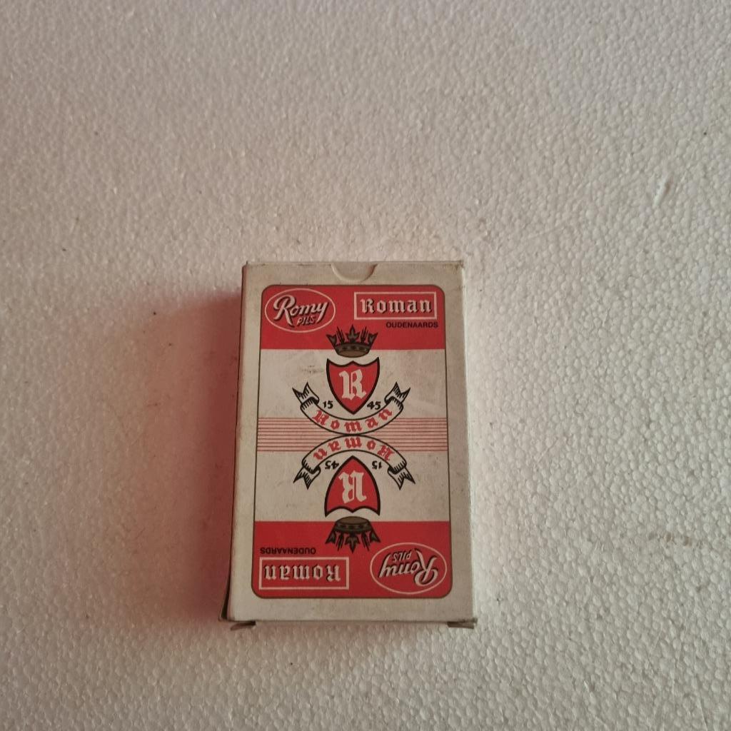 Jeu de cartes Romy pils  Roman, Verzamelen, Ophalen of Verzenden, Gebruikt, Overige typen, Overige merken