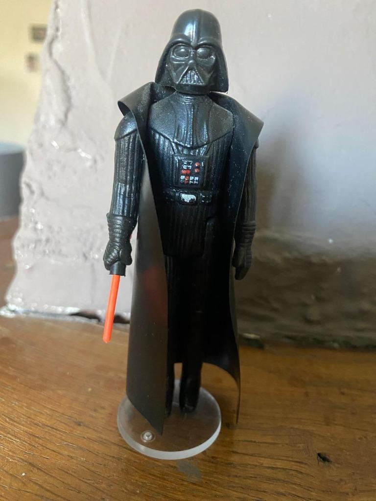 Star Wars Vintage Darth Vader 1977 Kenner, Enlèvement ou Envoi, Utilisé, Figurine