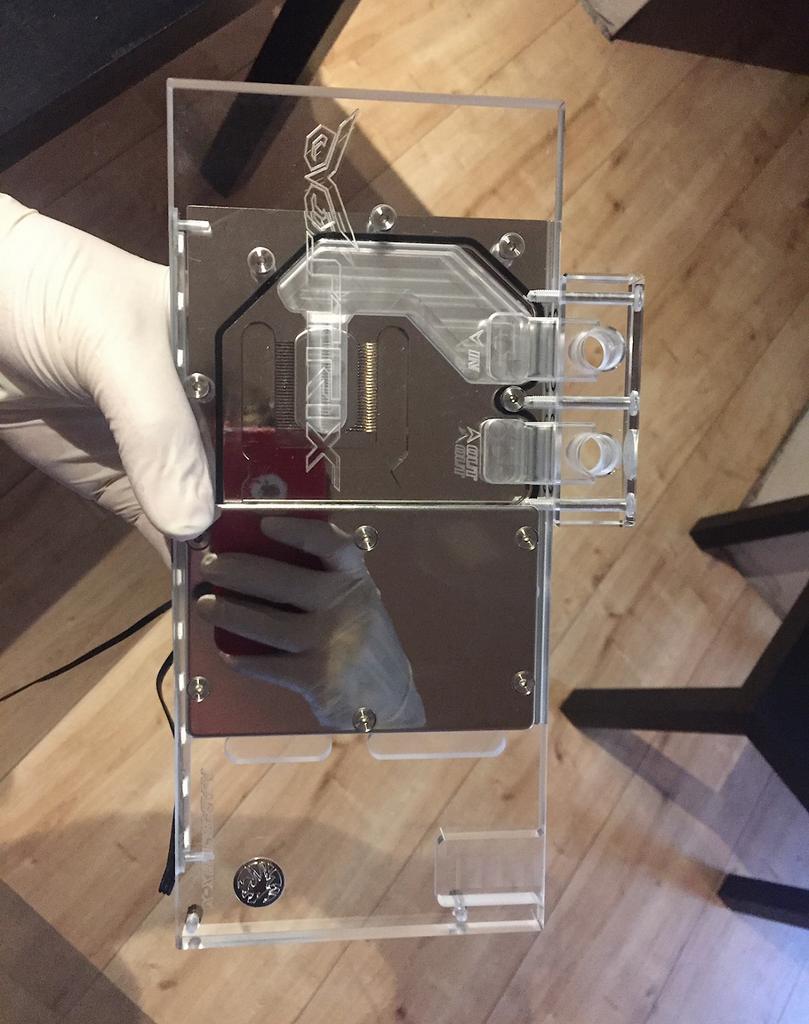 Waterblock amd rx 580 asus, Ophalen of Verzenden, Zo goed als nieuw
