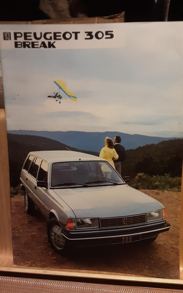 PEUGEOT 305 break brochure, Enlèvement ou Envoi, Comme neuf, Peugeot