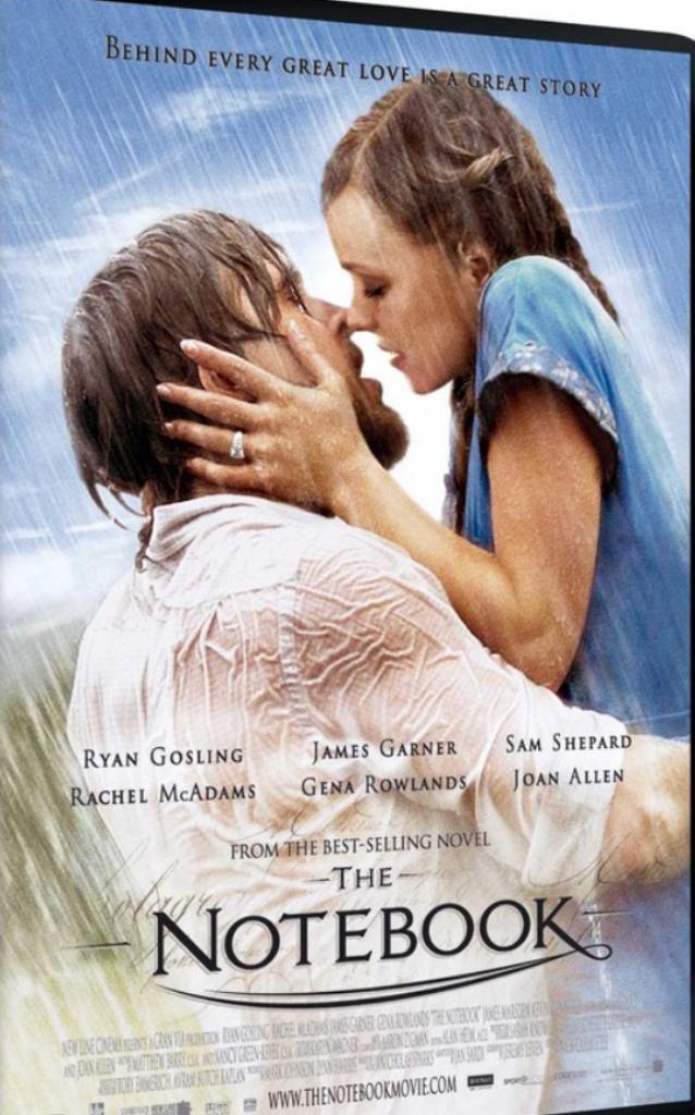 The notebook, Cd's en Dvd's, Ophalen