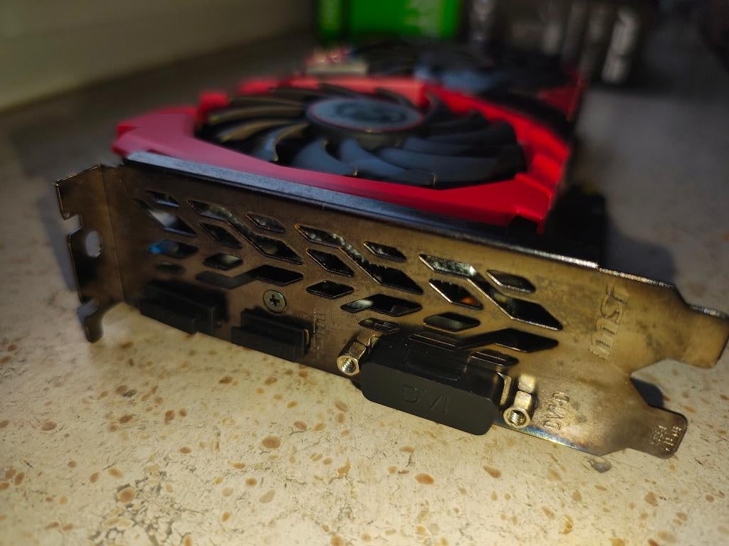 MSI gtx1050 2gb NVIDIA Graphics card, Ophalen, Gebruikt, HDMI, GDDR2