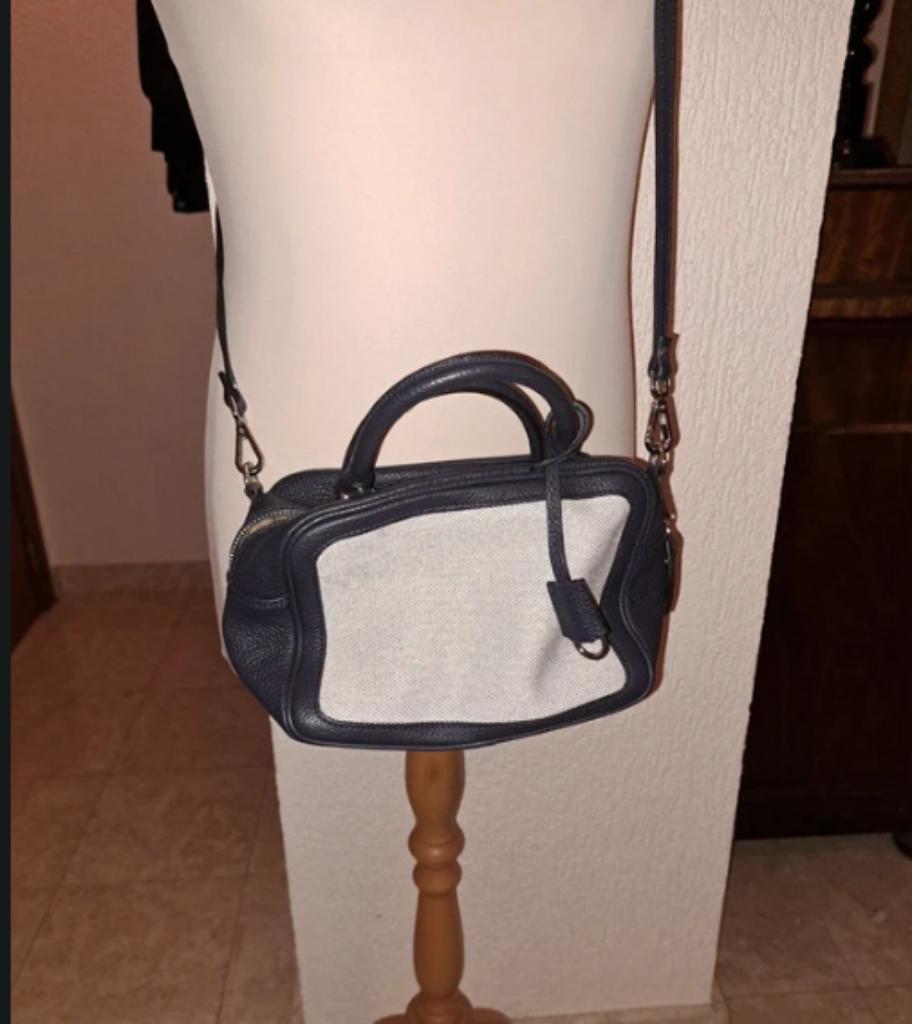 Gianni Notaro handtas, Handtassen en Accessoires, Tassen | Damestassen, Ophalen of Verzenden, Nieuw, Blauw, Handtas