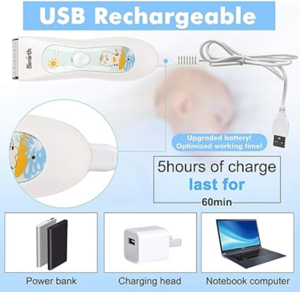 Tondeuse à cheveux électrique Bimirth Baby LIVRAISON GRATUIT, Envoi, Neuf, Tondeuse