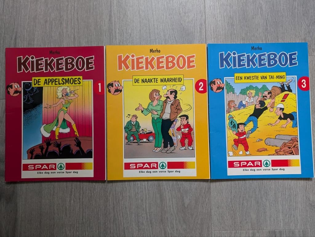 Kiekeboe reclame-uitgaven Spar 1994, Boeken, Stripverhalen, Ophalen of Verzenden, Gelezen, Merho