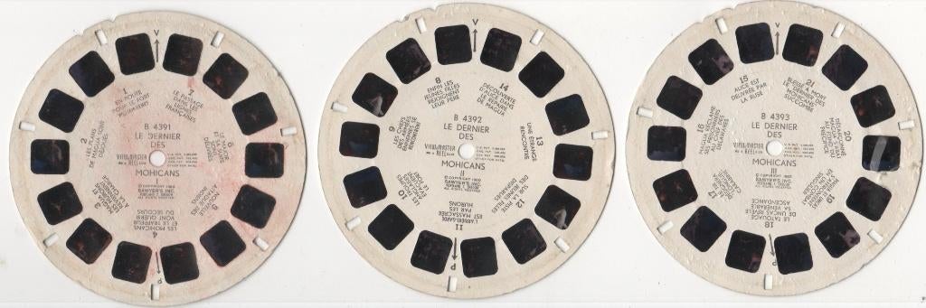 View-master De laatste der Mohikanen B 439, Ophalen of Verzenden