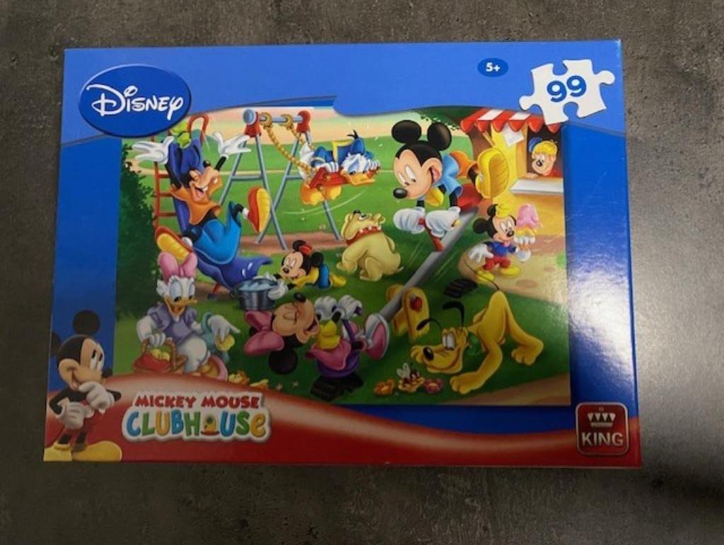 Puzzel Mickey Mouse Clubhouse - 99 stukjes, Kinderen en Baby's, Ophalen, Meer dan 50 stukjes, Zo goed als nieuw, 4 tot 6 jaar