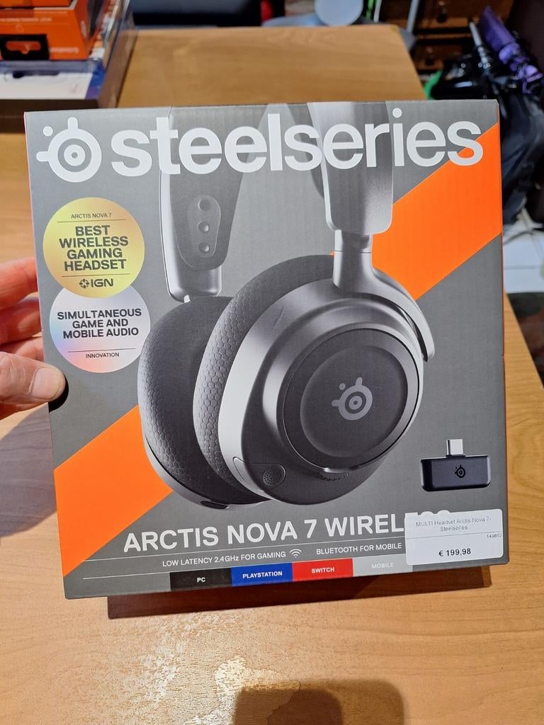 Steelseries Arctis Nova 7, Neuf, Autres marques, Bluetooth, Enlèvement ou Envoi