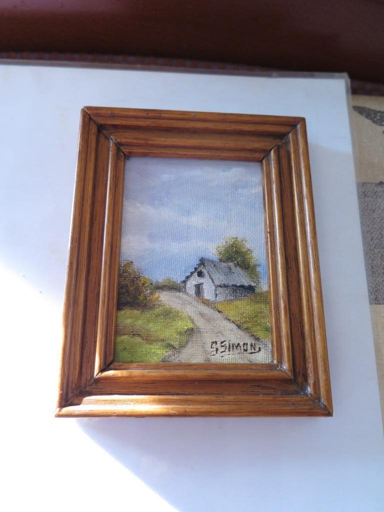 petite peinture à huile, Enlèvement ou Envoi