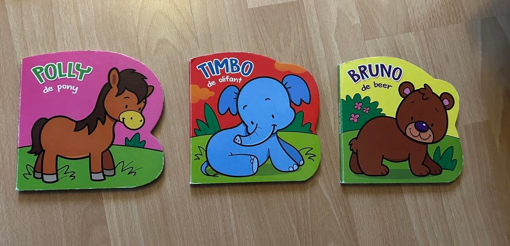 3 kleuterboekjes - verschillende dieren, Boeken, Ophalen, Zo goed als nieuw