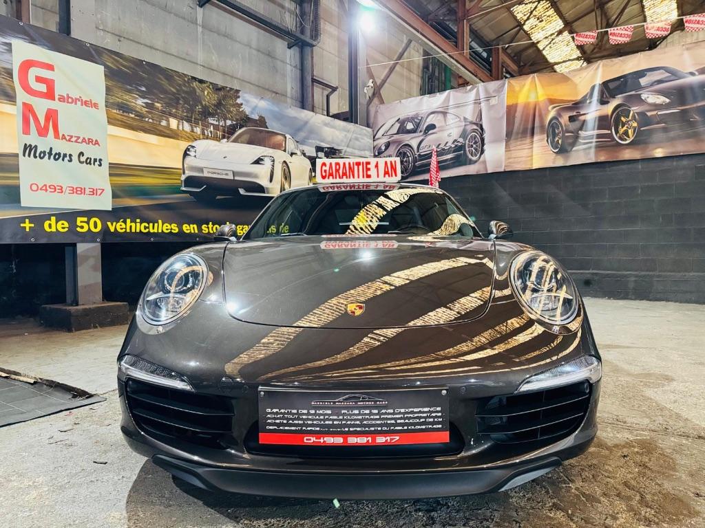 Porsche 991 Cabriolet 3.4 PDK - Chrono - Bose - Led, Auto's, Automaat, Parkeersensor, Cabriolet, 257 kW