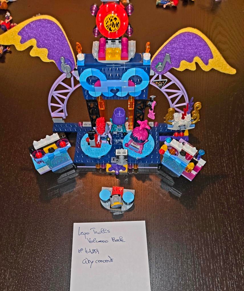 Lego Friends - Trolls volcano rock - city concert, Ophalen of Verzenden
