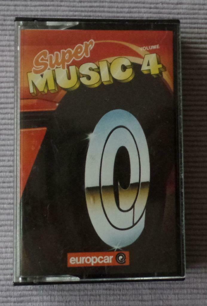 Super Music Volume 4 - Europcar - Muziekcassette, CD & DVD, Enlèvement ou Envoi, Classique, 1 cassette audio, Pré-enregistrées