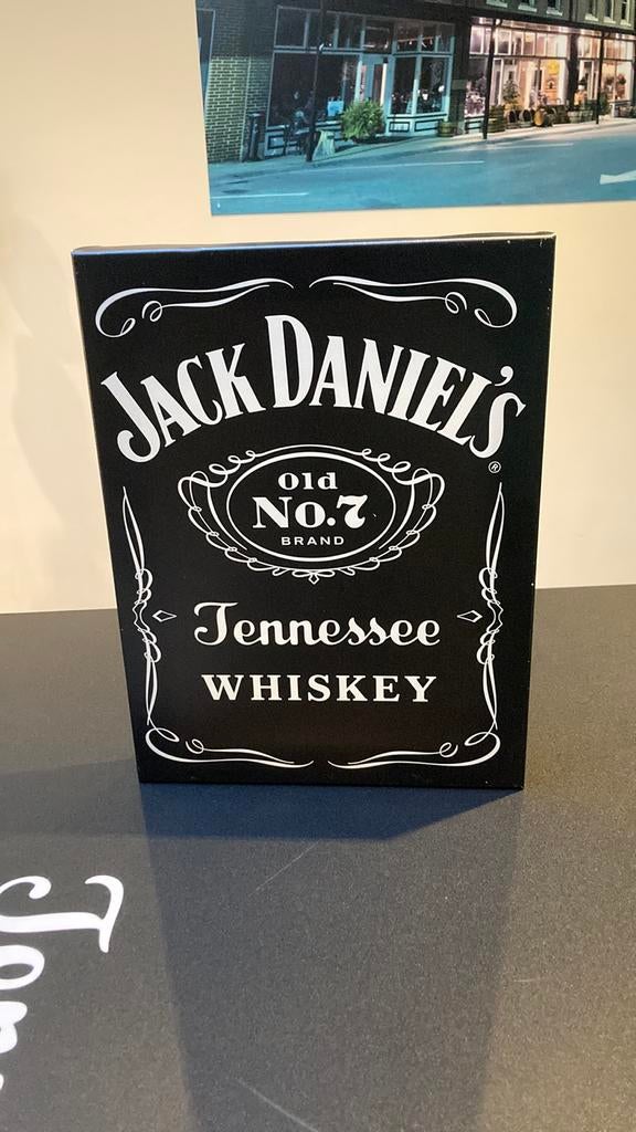 Jack Daniëls Canvas 30 X 40 cm, Ophalen of Verzenden, Zo goed als nieuw