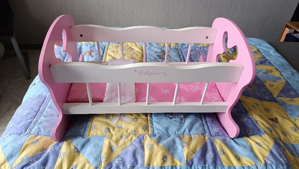 Berceau Elégance jouet pour bébé mesurant jusqu'à 48 cm.🤩, Enlèvement ou Envoi, Utilisé, Berceau