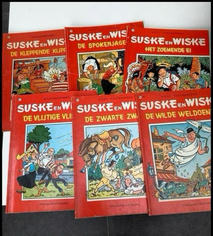 6 stripverhalen van suske en wiske, Enlèvement, Utilisé