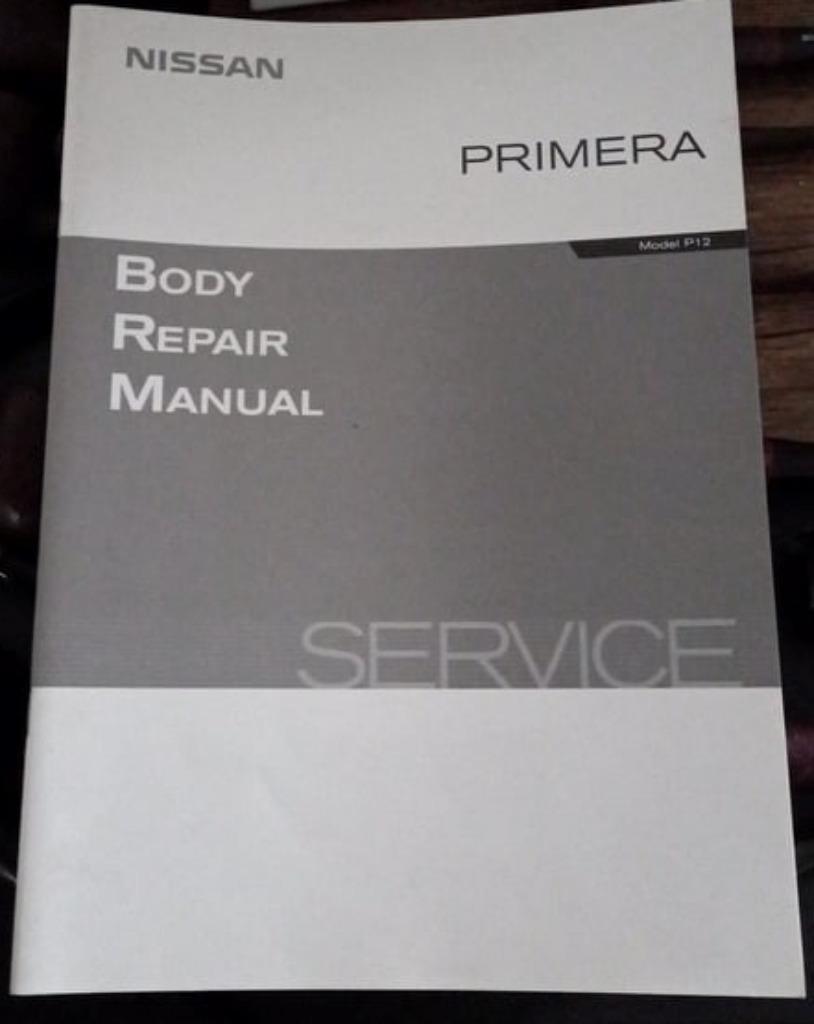Nissan Primera P12 : BodyRepair Service & Workshop Manual, Envoi