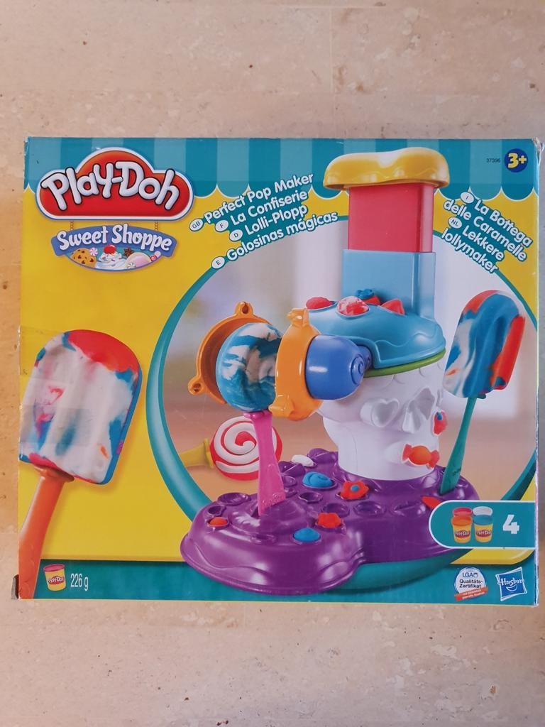 Play Doh Maak je eigen lolly's en ijslolly's, Kinderen en Baby's, Ophalen of Verzenden, Zo goed als nieuw