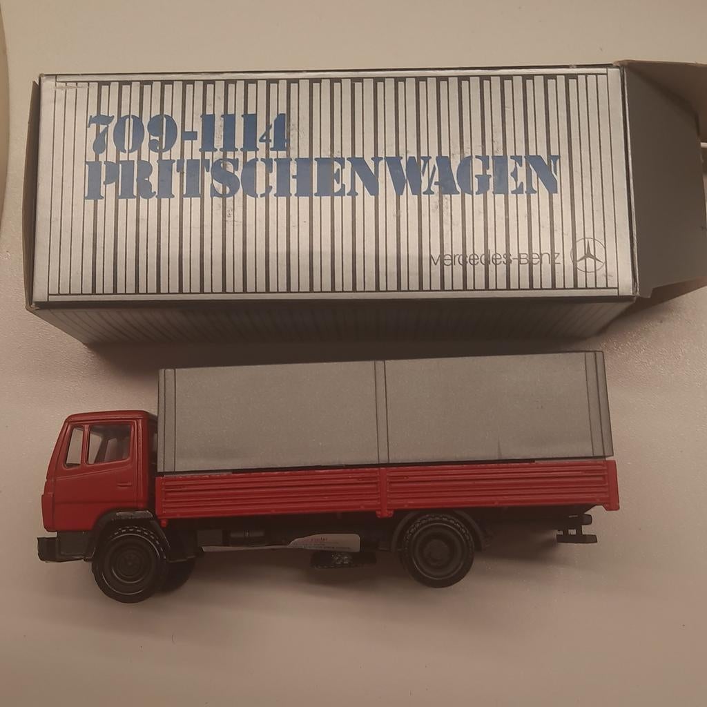 NZG MODELS nr.249: MERCEDES ECOLINER 709-1114*MIB*DEALERMODE, Ophalen, Nieuw, Bus of Vrachtwagen, NZG