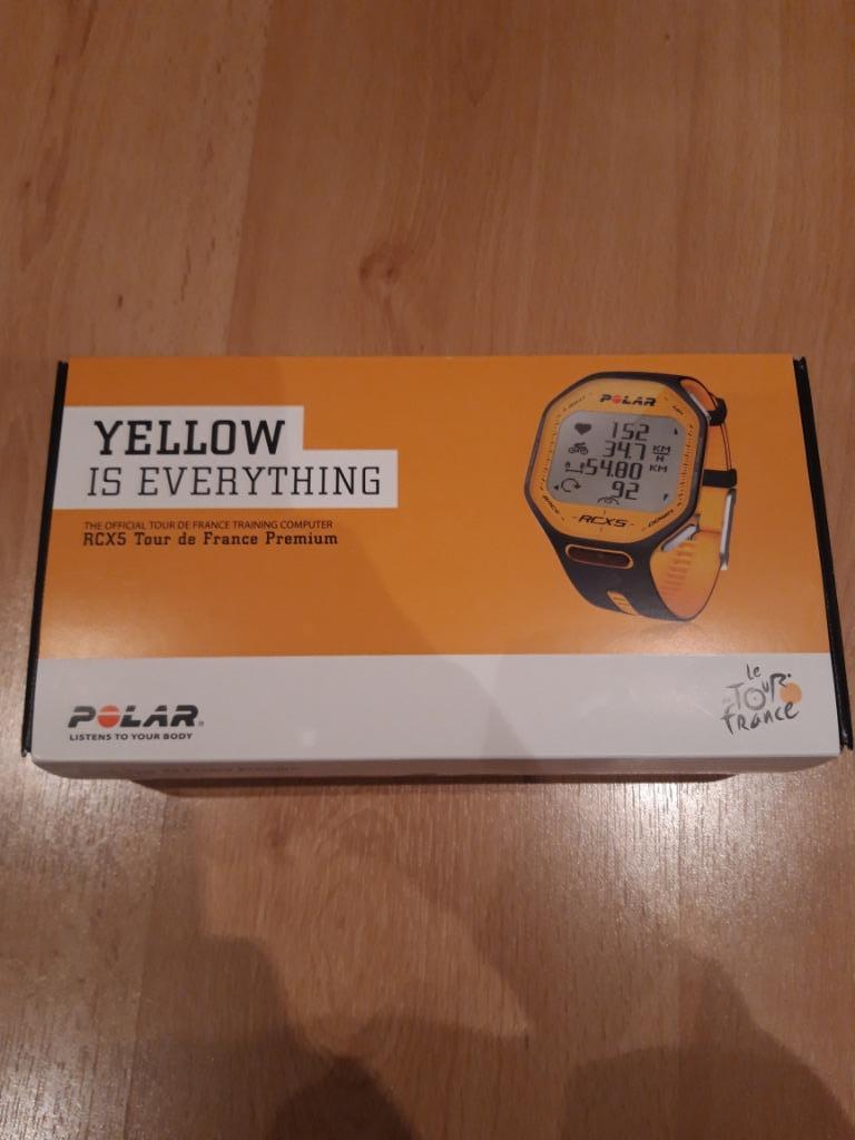 Polar RCX5 Tour de France Premium sporthorloge, Sport en Fitness, Ophalen of Verzenden, Gebruikt, Polar