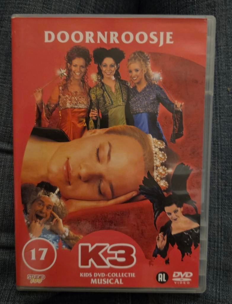 Doornroosje Musical met K3  - Dvd, Cd's en Dvd's, Alle leeftijden, Ophalen of Verzenden, Zo goed als nieuw