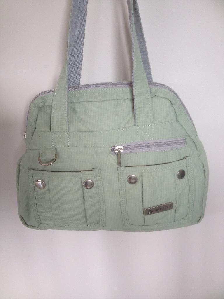 Leuke muntgroene tas handtas boterhamtas als nieuw, Ophalen, Handtas