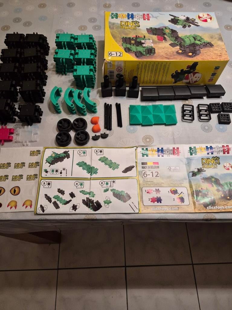 Clics Dino Squad 6 in 1 (6+), Kinderen en Baby's, Speelgoed | Educatief en Creatief, Ophalen